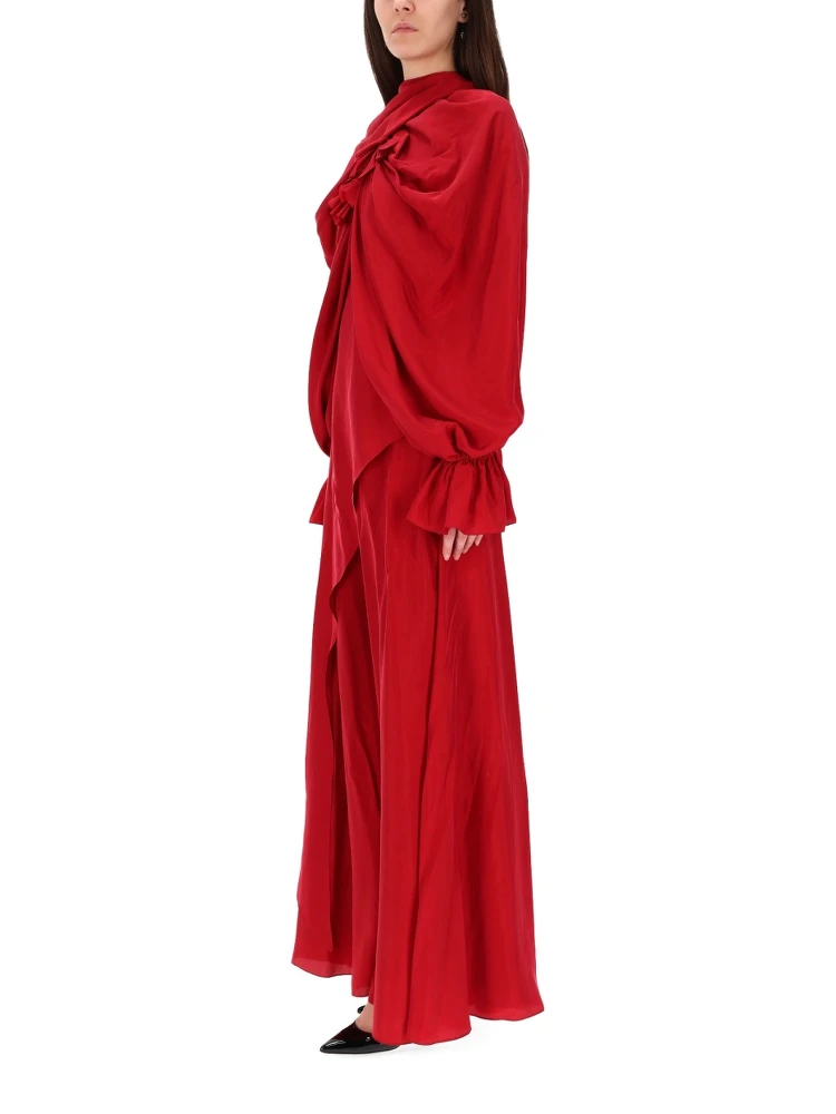DRAPED LONG EVENING DRESS alternative