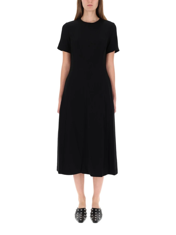 MIDI DRESS IN "ADMIRAL CRÊPE"