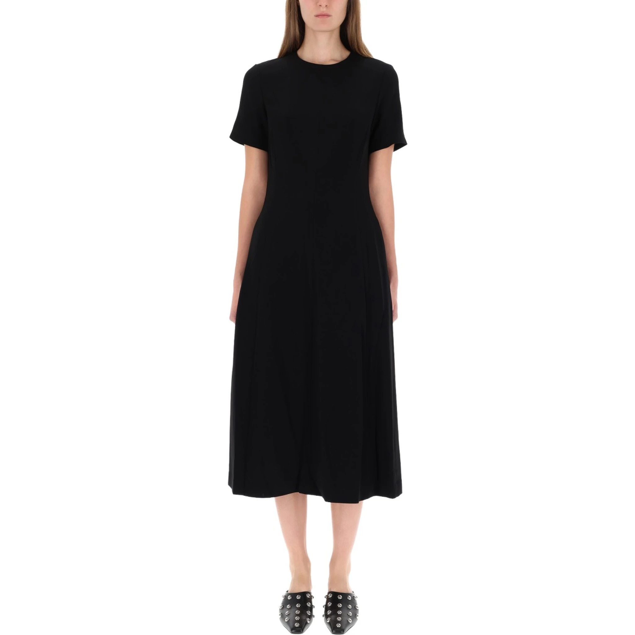 MIDI DRESS IN "ADMIRAL CRÊPE"