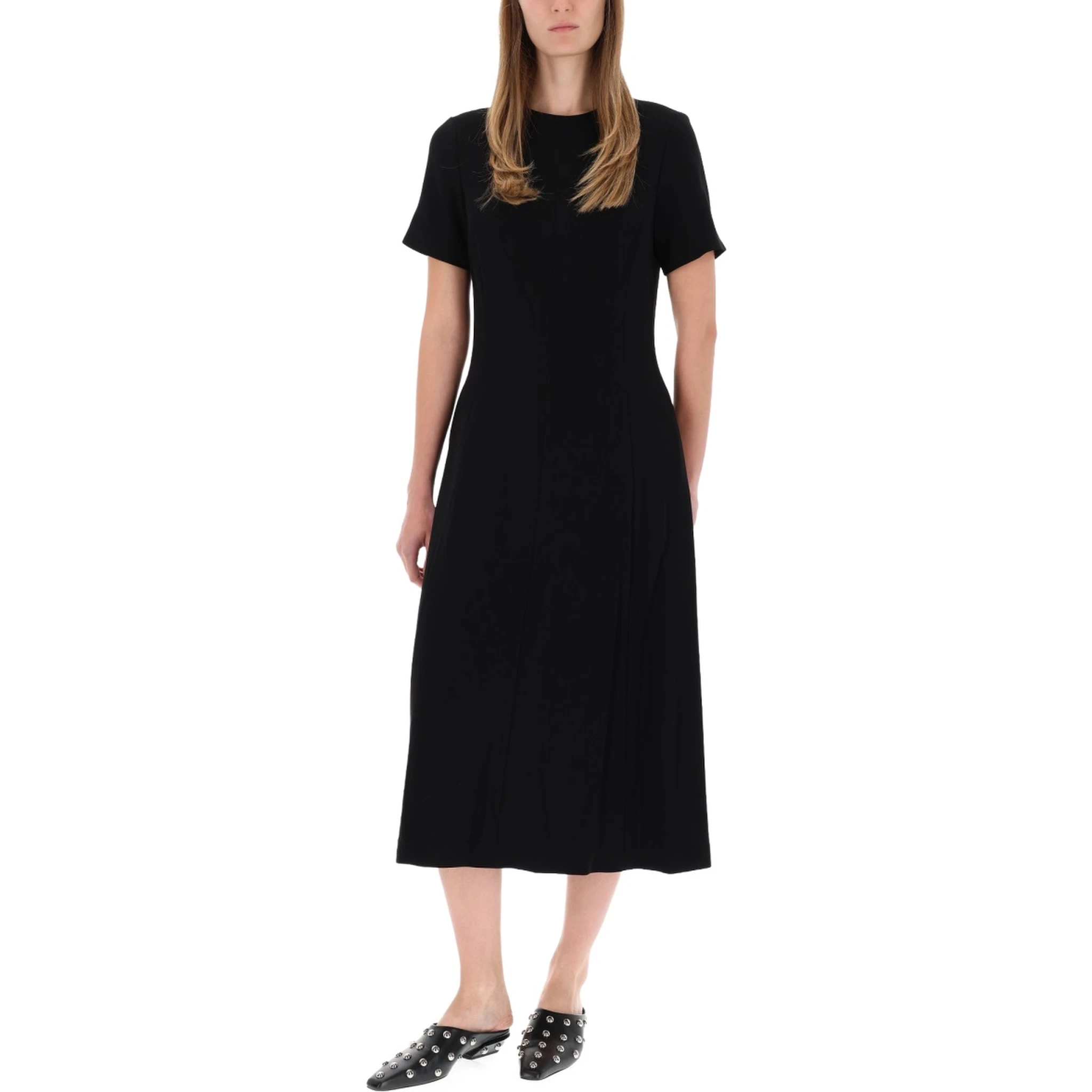 MIDI DRESS IN "ADMIRAL CRÊPE"