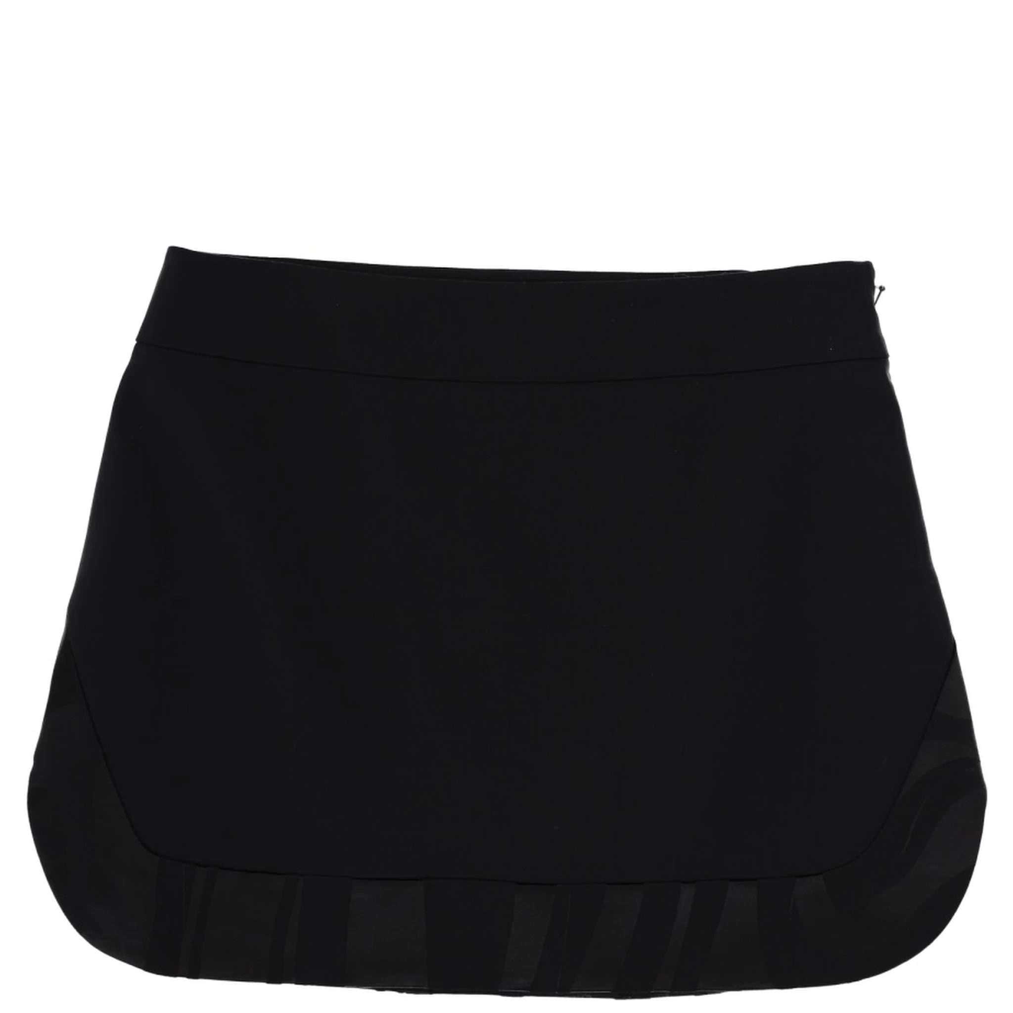 WOOL MINISKIRT