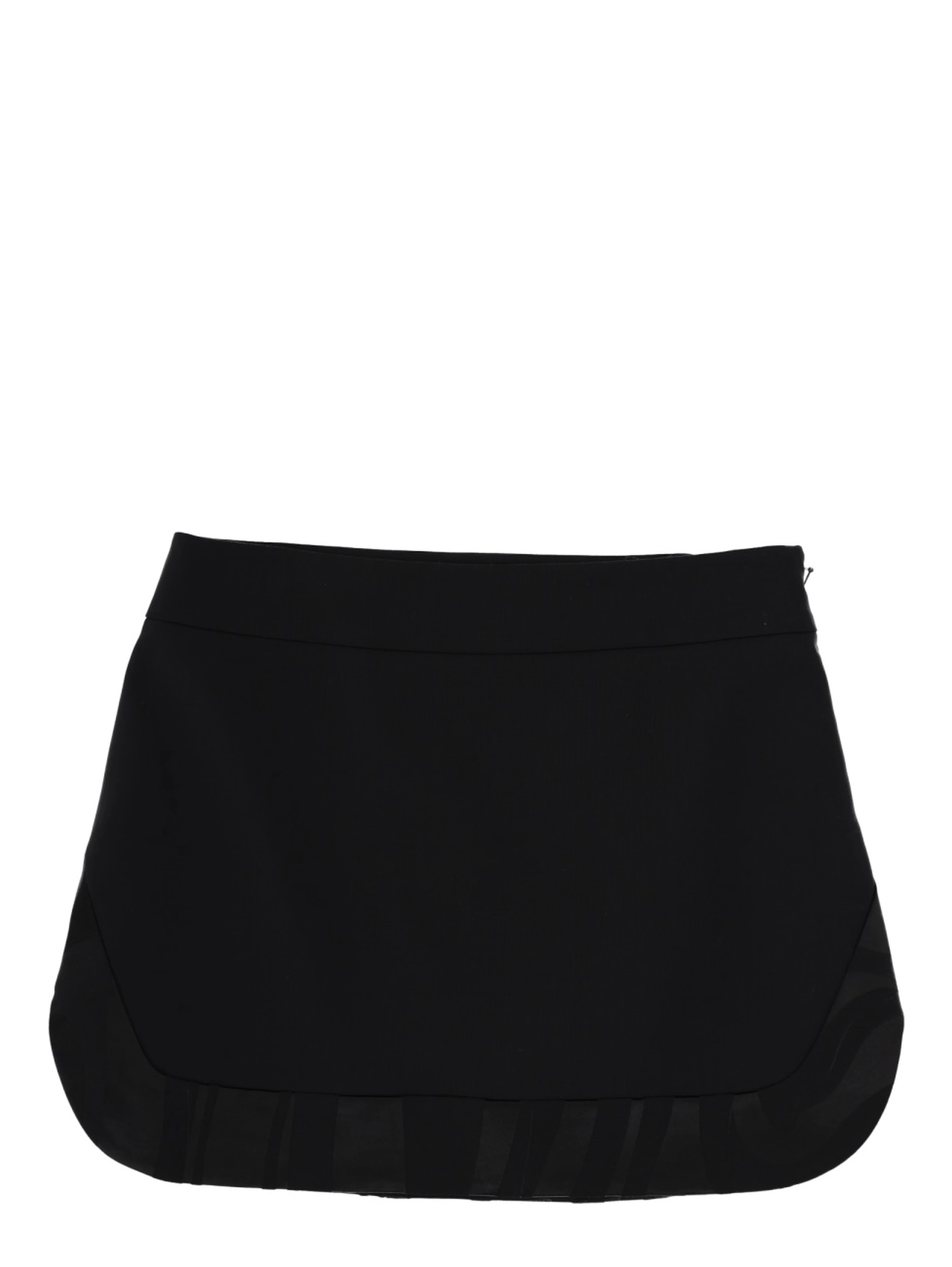 WOOL MINISKIRT