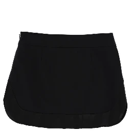 WOOL MINISKIRT