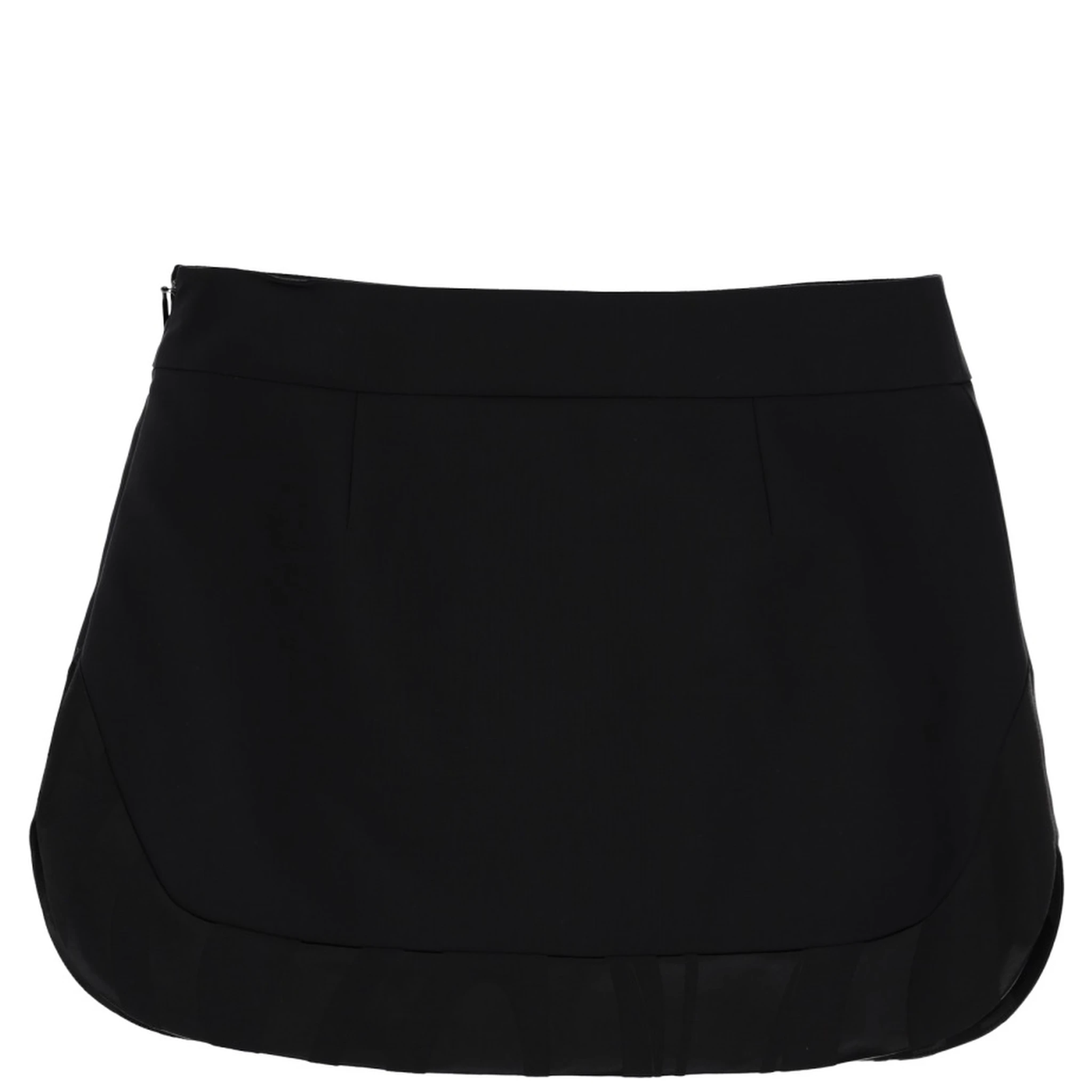 WOOL MINISKIRT