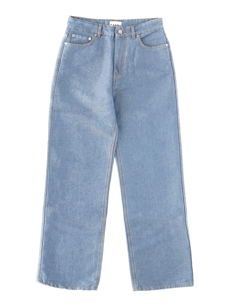 COTTON DENIM JEANS