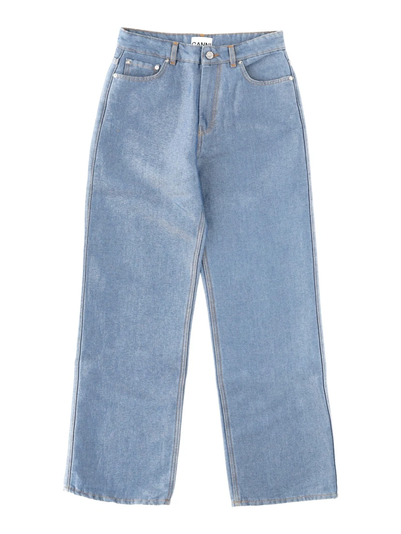 COTTON DENIM JEANS