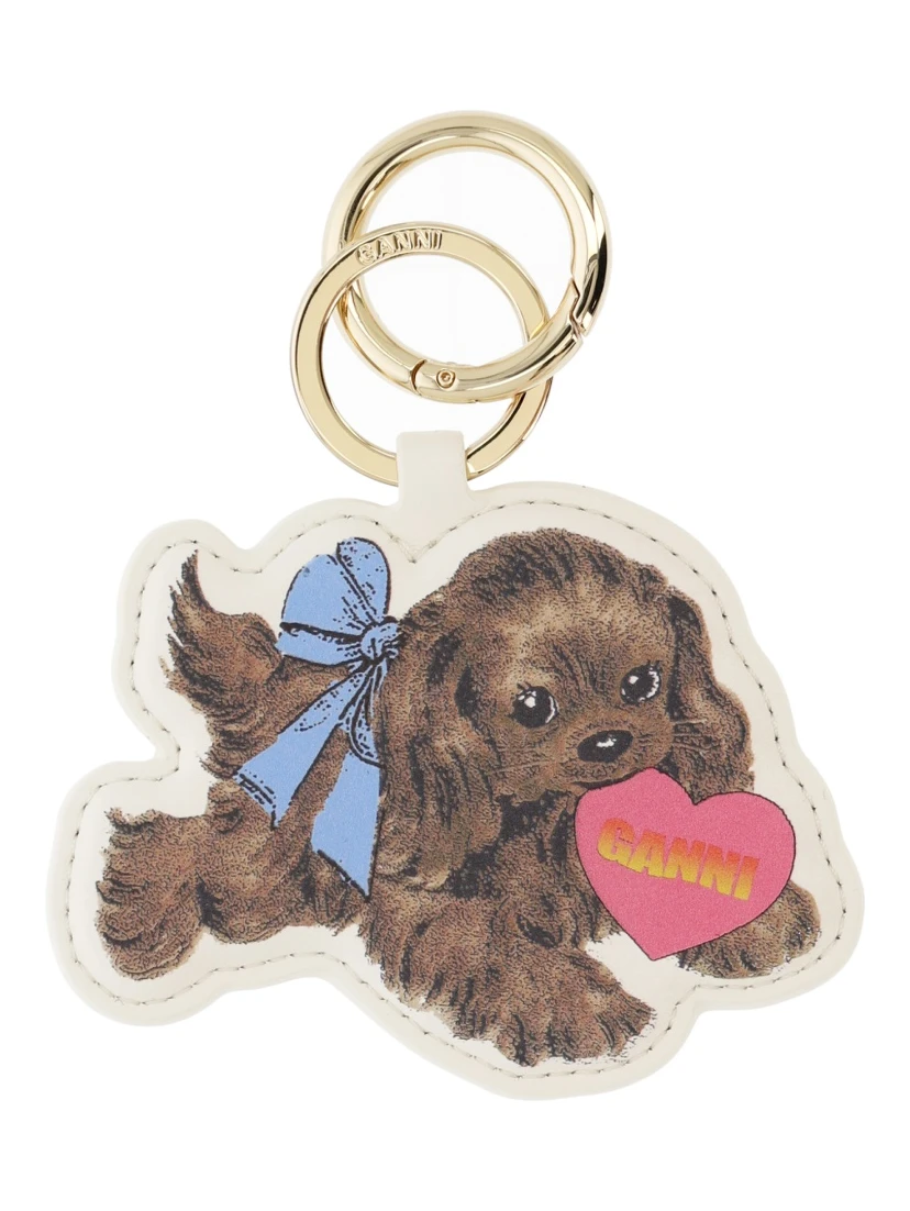 KEYCHAIN WITH PUPPY