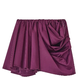 MINISKIRT WITH DRAPE
