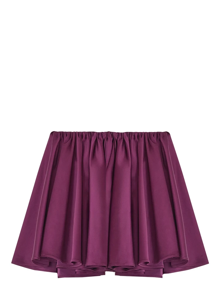 MINISKIRT WITH DRAPE alternative