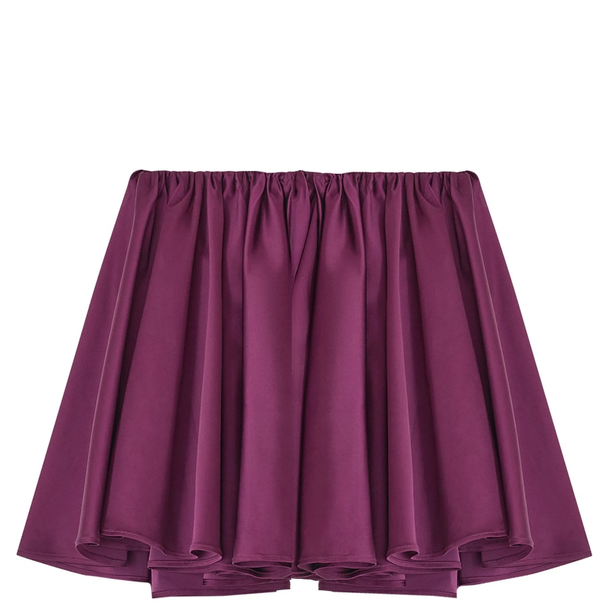 MINISKIRT WITH DRAPE