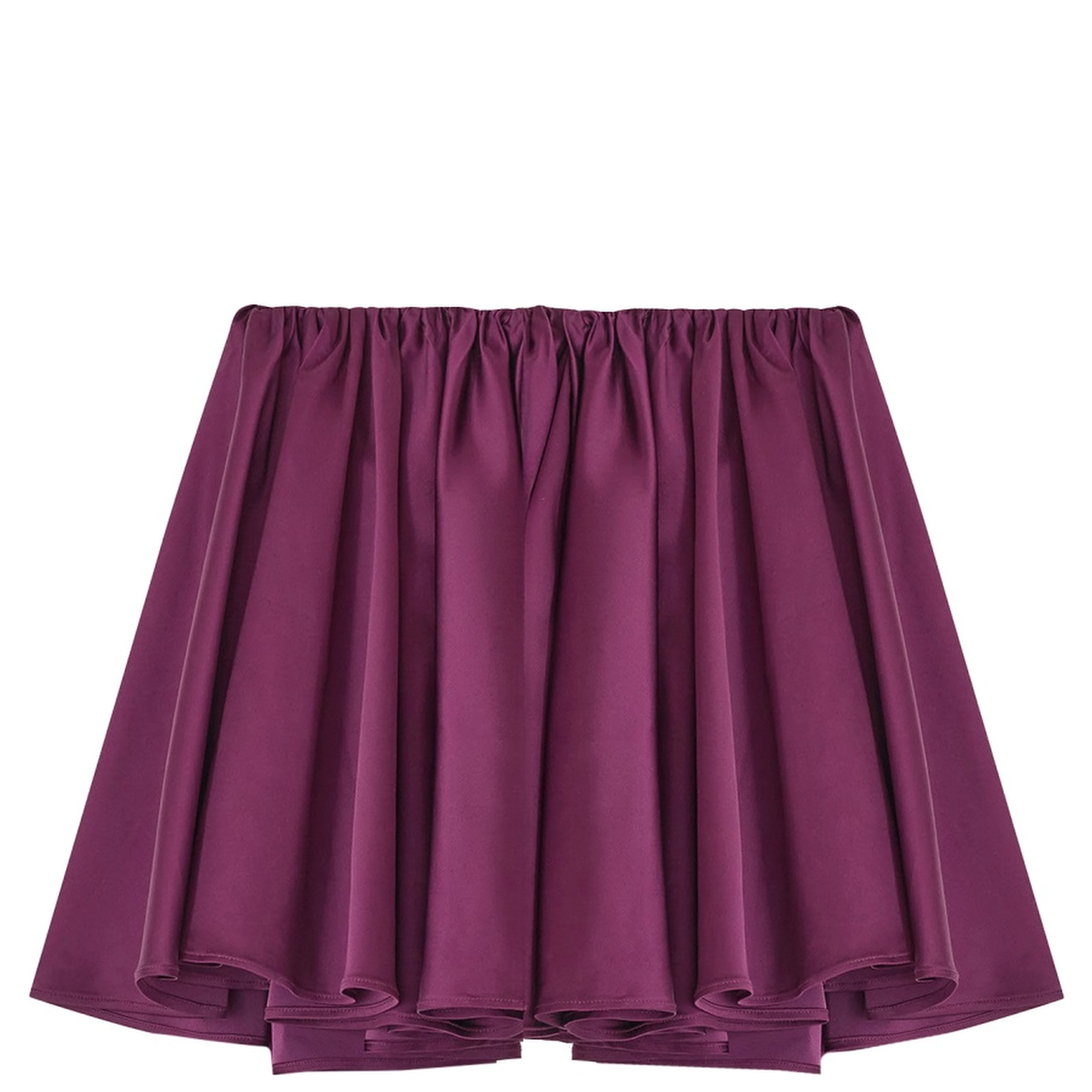 MINISKIRT WITH DRAPE