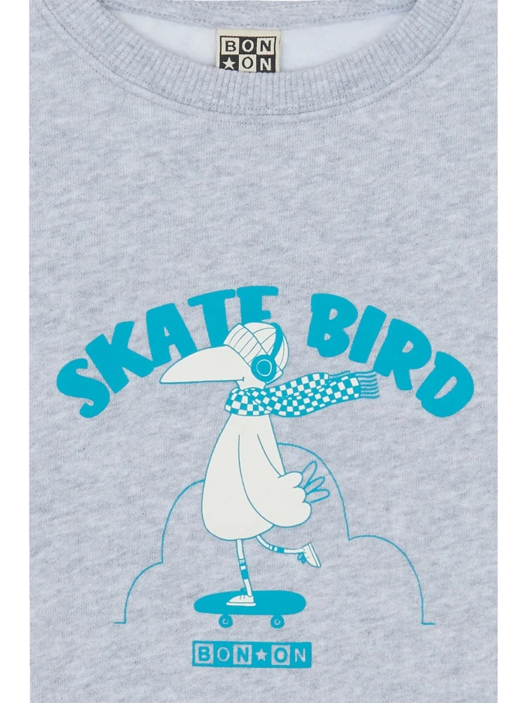"SMILE SKATEBIRD" SWEATER alternative
