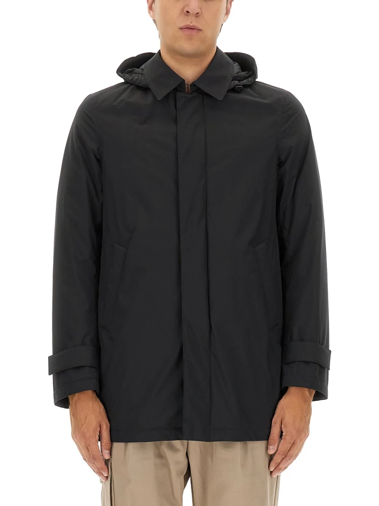 TWO-LAYER "WINDSTOPPER" LONG PARKA