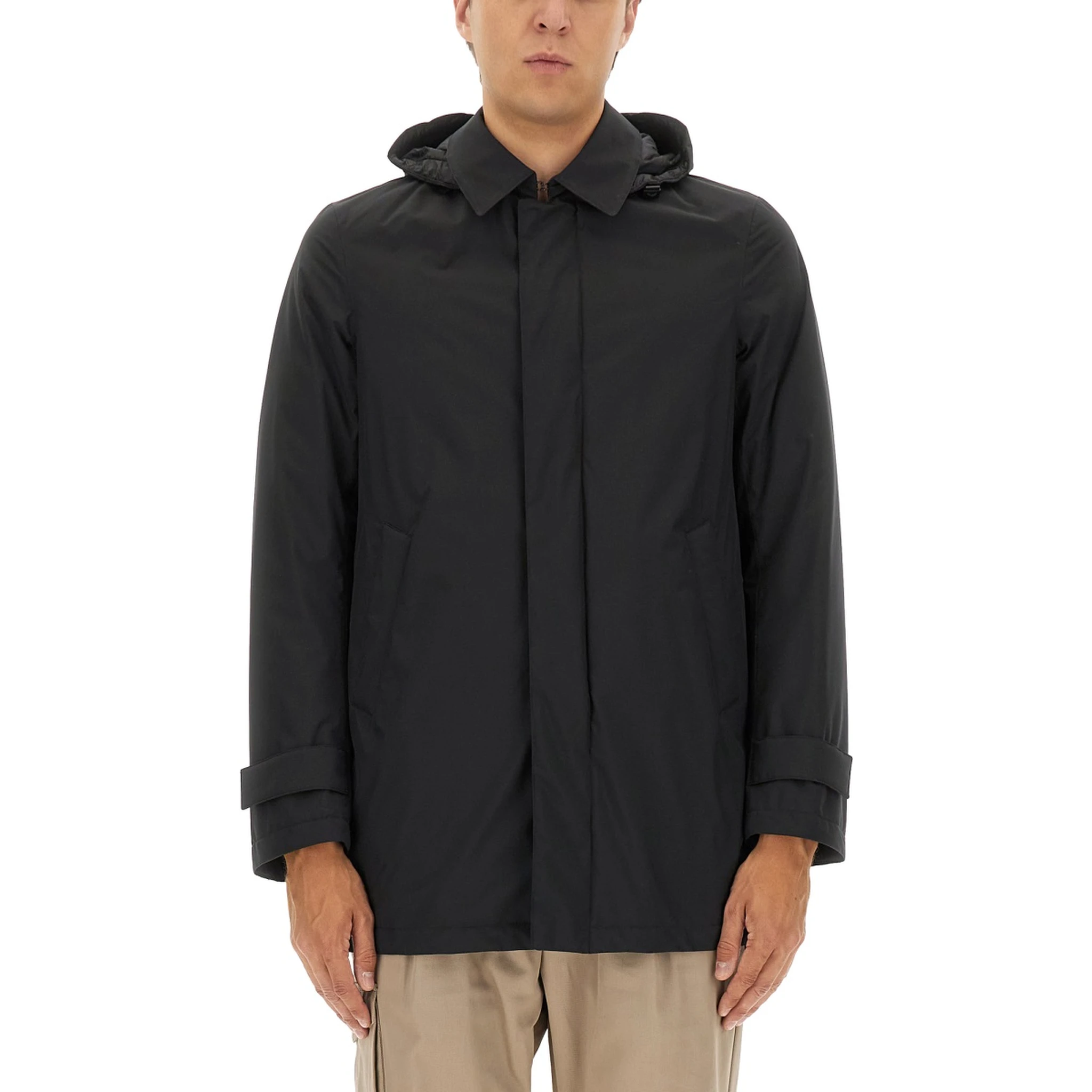 TWO-LAYER "WINDSTOPPER" LONG PARKA