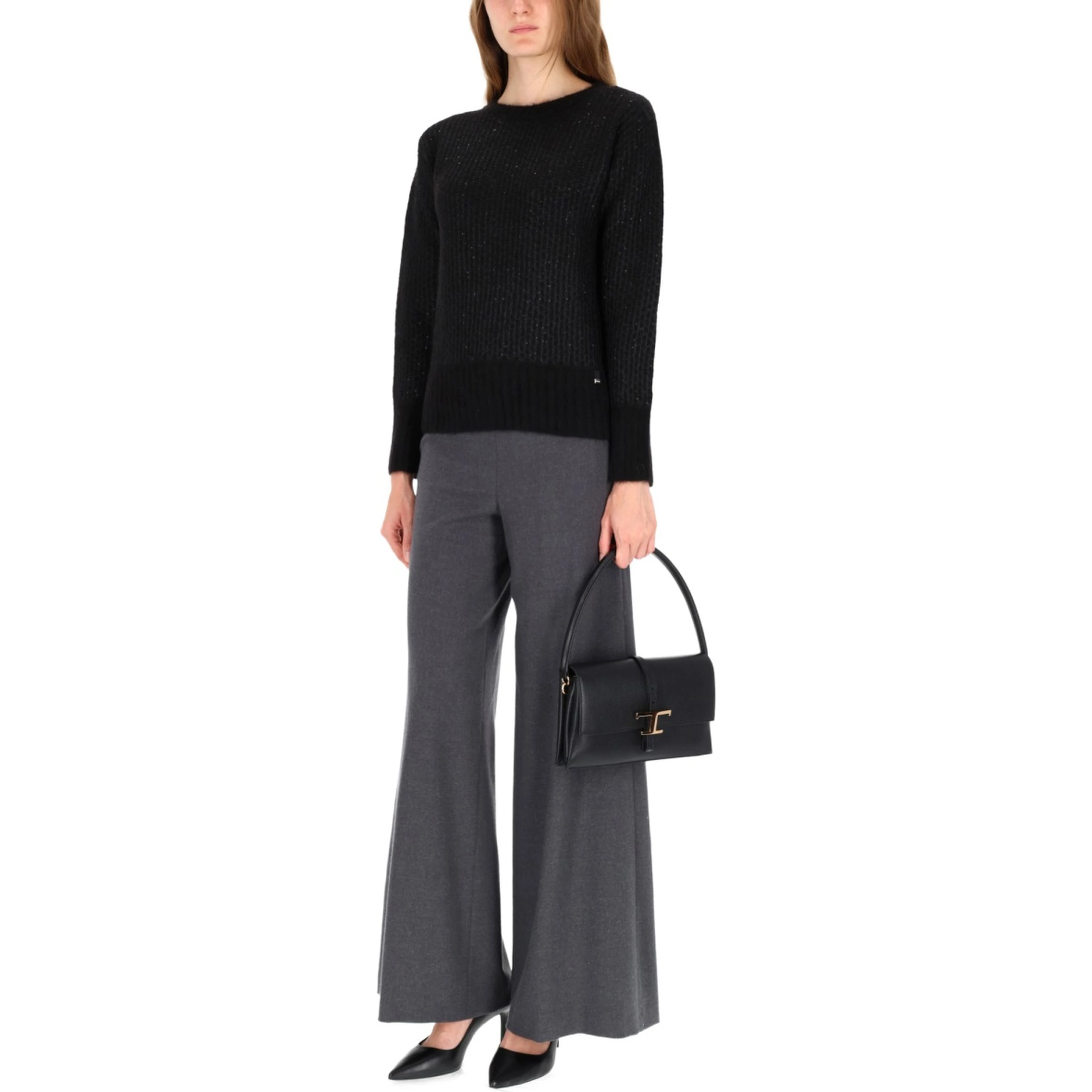 METALLIC EFFECT SEQUIN JERSEY