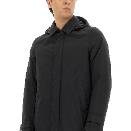 TWO-LAYER "WINDSTOPPER" LONG PARKA
