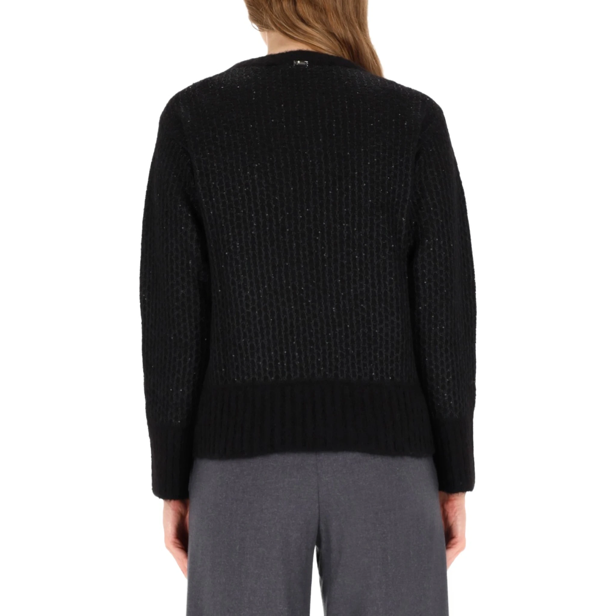 METALLIC EFFECT SEQUIN JERSEY