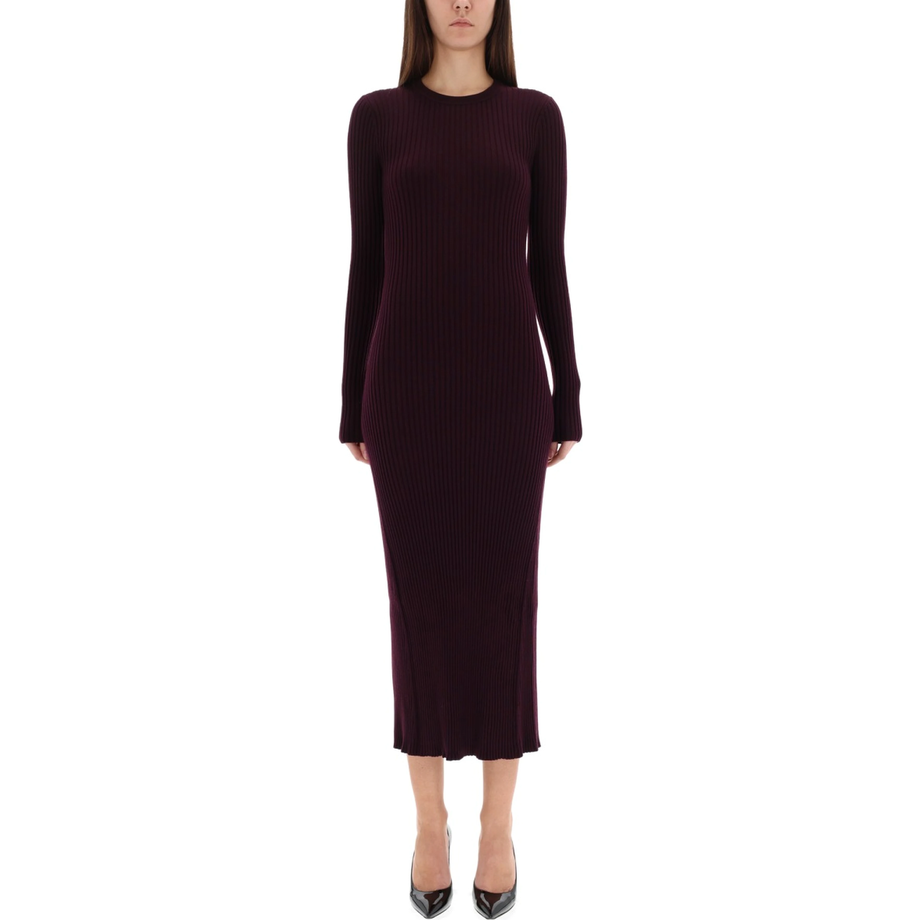 DRESS WITH BACK SLIT