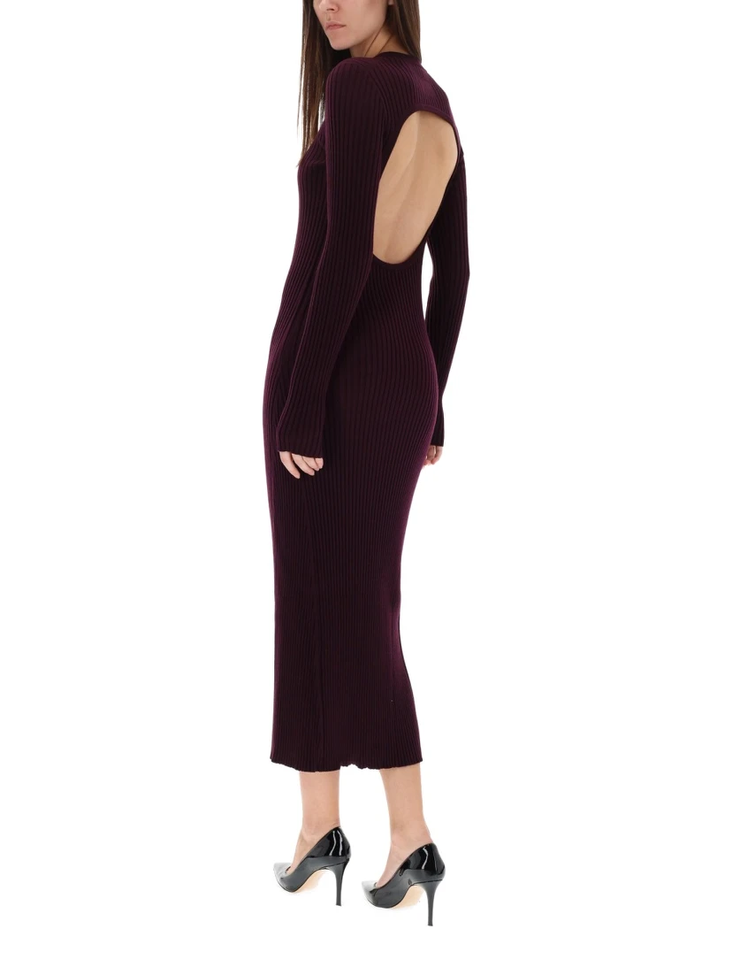 DRESS WITH BACK SLIT