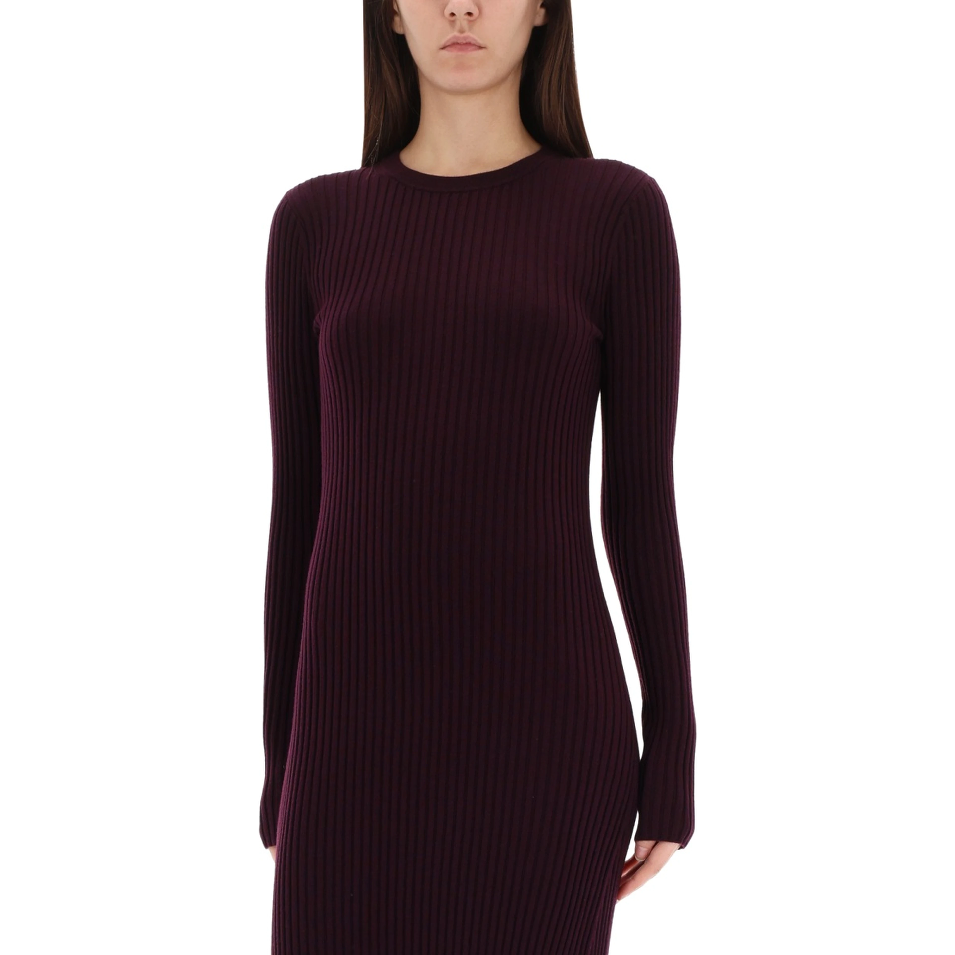 DRESS WITH BACK SLIT