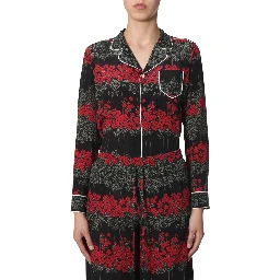 SHIRT WITH DREAMING PEONY PRINT