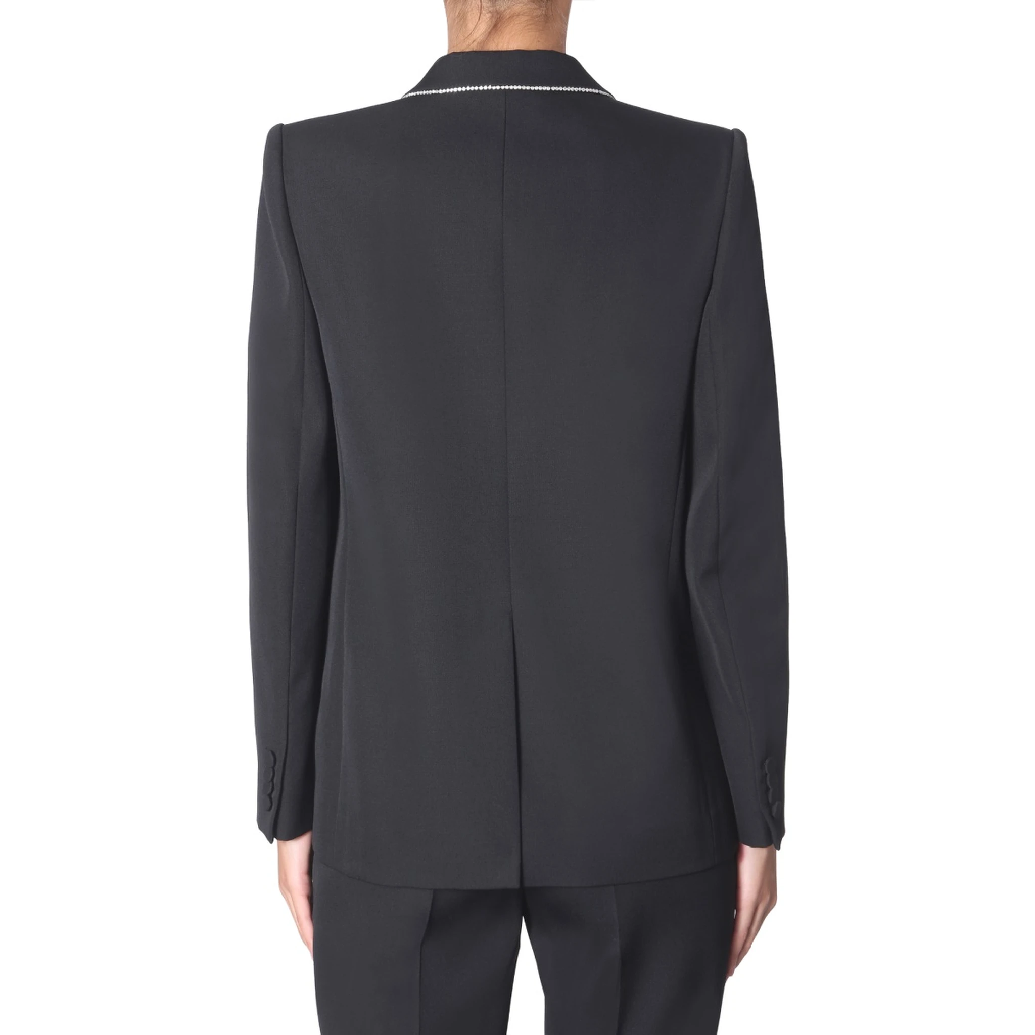 WOOL BLAZER WITH STRASS