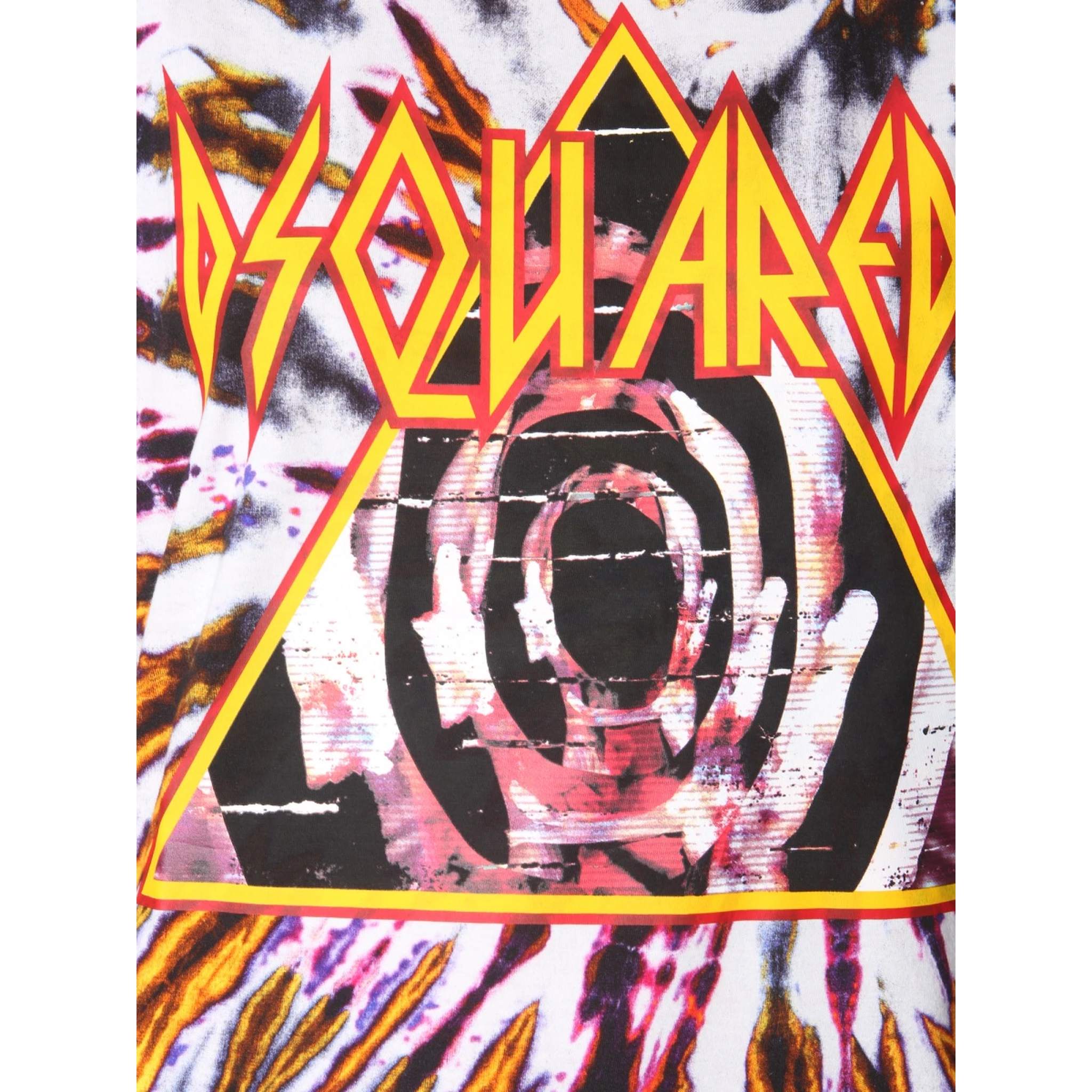 TIE AND DYE PRINT T-SHIRT