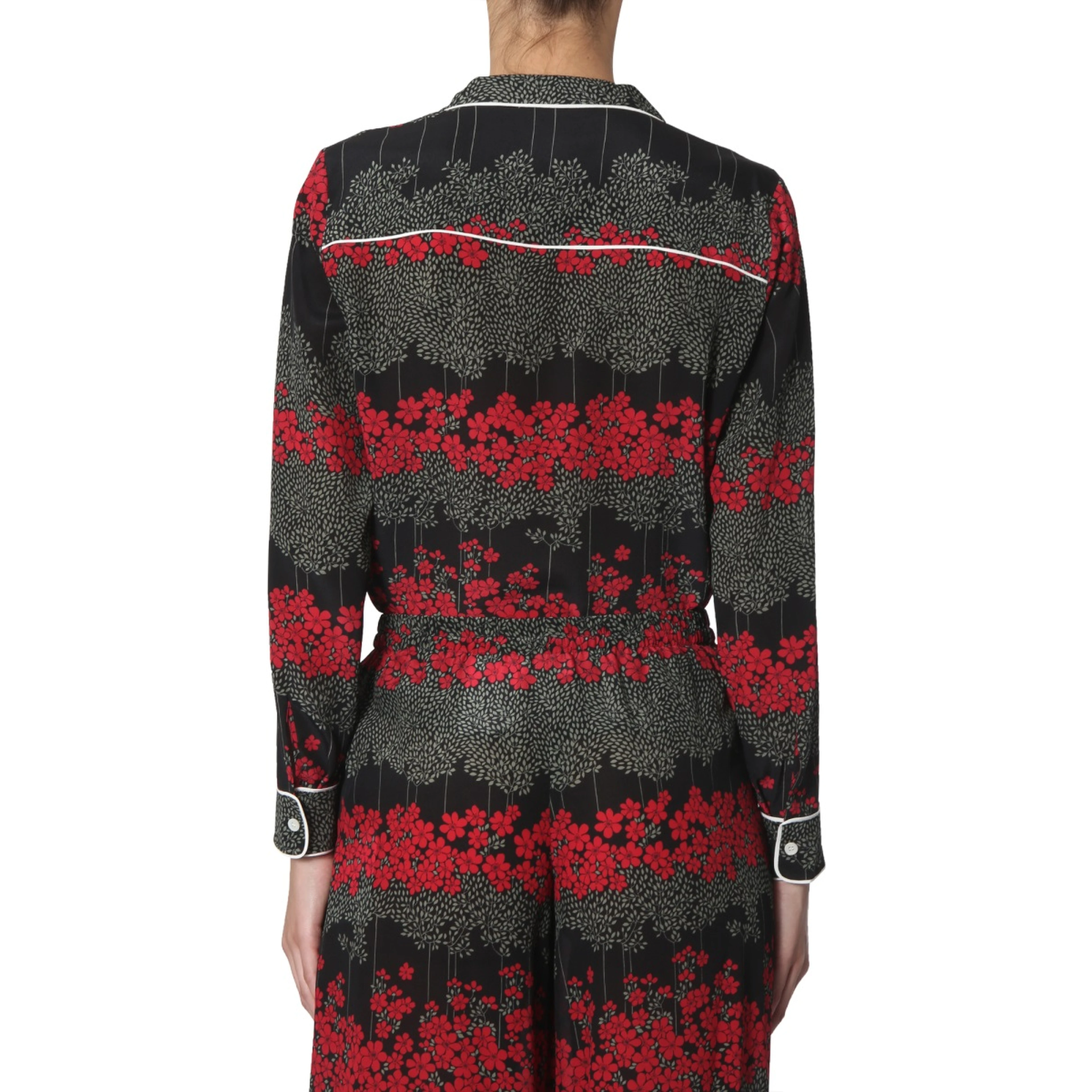 SHIRT WITH DREAMING PEONY PRINT