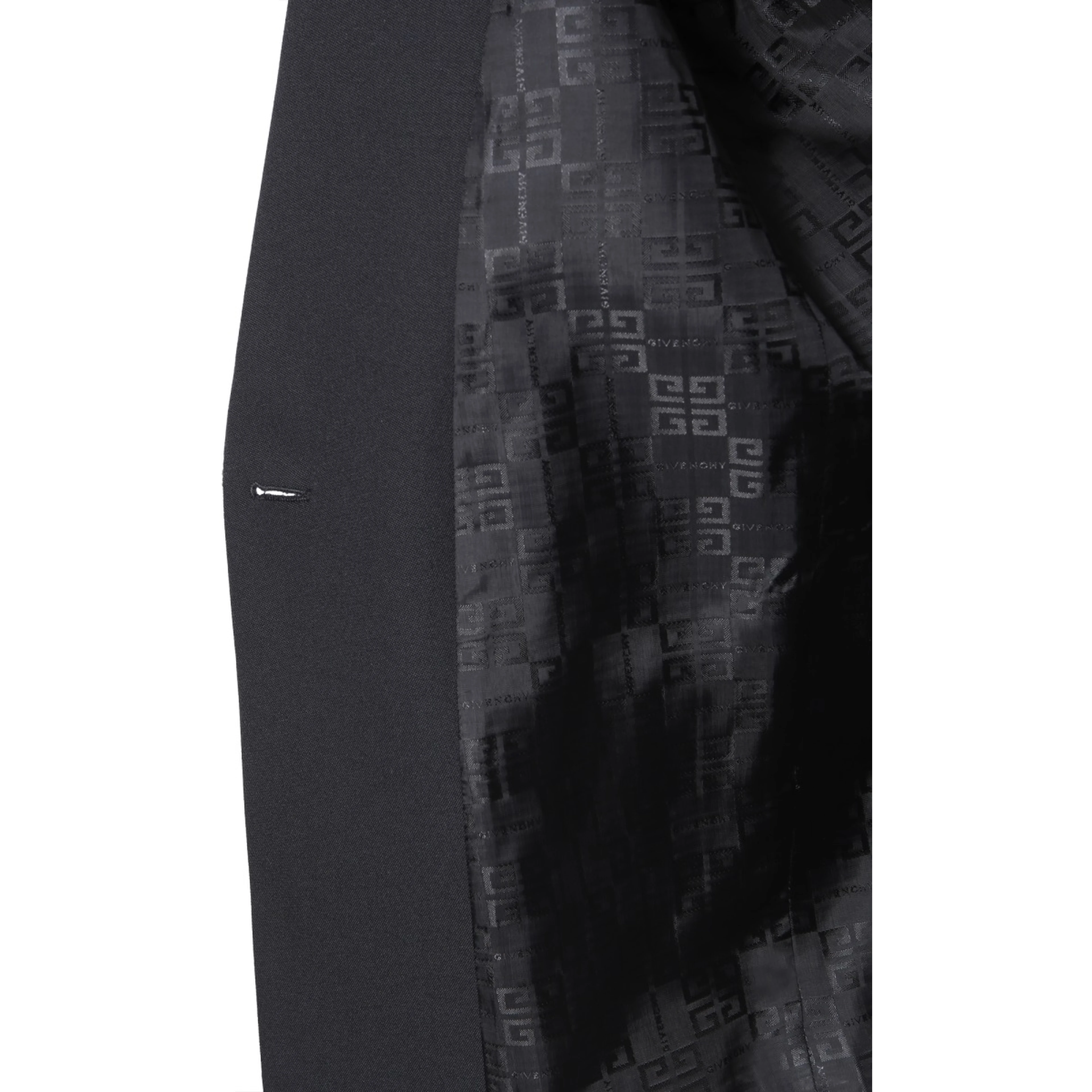 WOOL BLAZER WITH STRASS