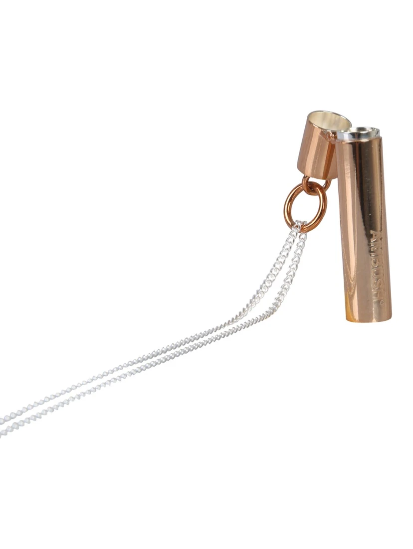 NECKLACE WITH PILLS HOLDER PENDANT