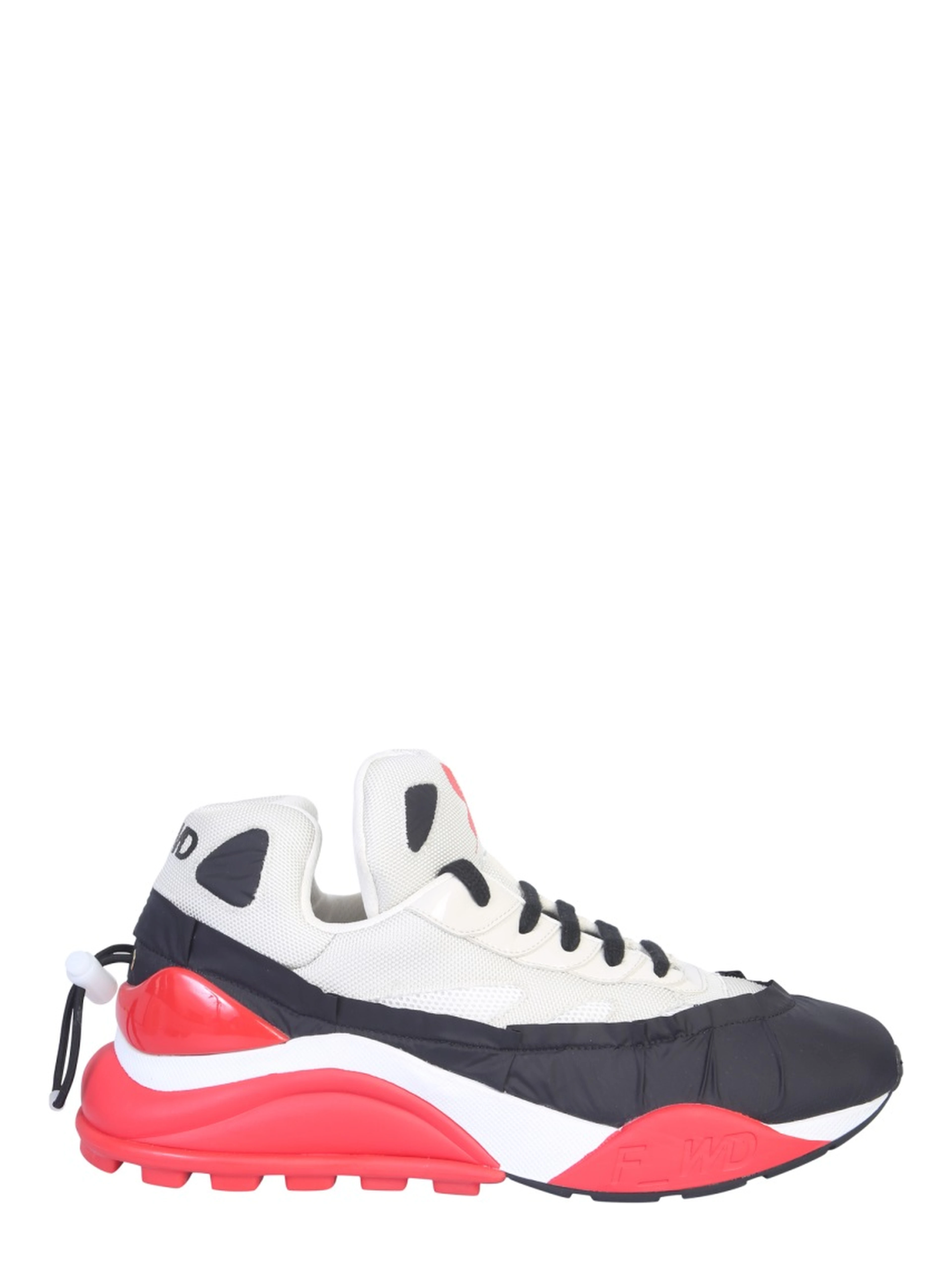 NYLON AND MESH SNEAKERS
