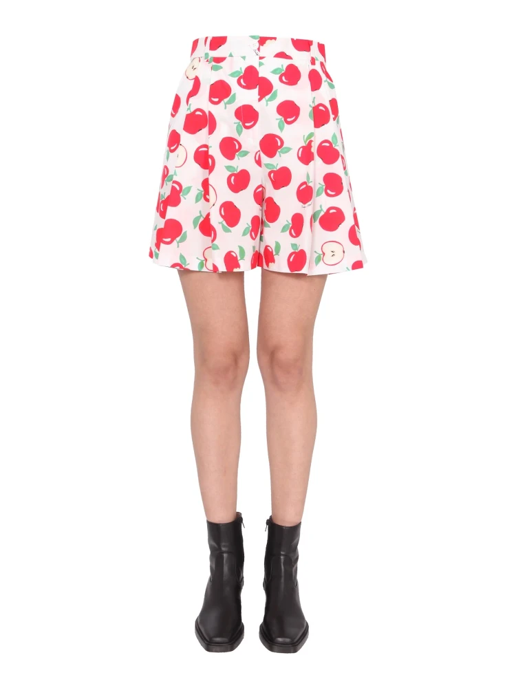 COTTON POPLIN SHORTS