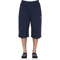 COTTON SWEATSHIRT SHORTS