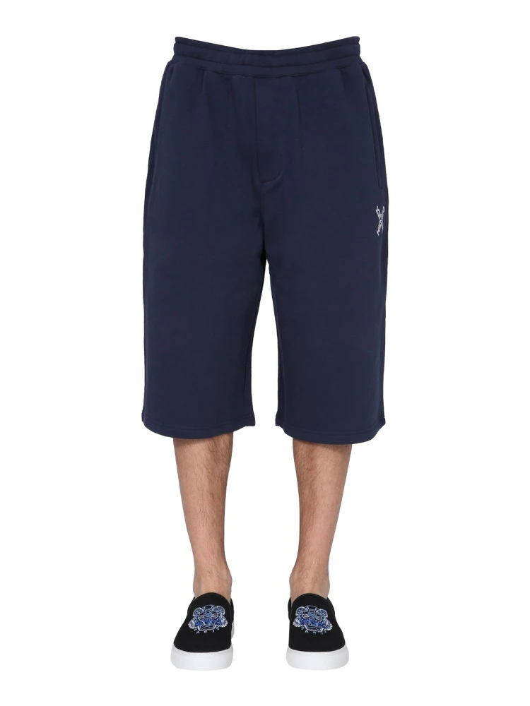 COTTON SWEATSHIRT SHORTS