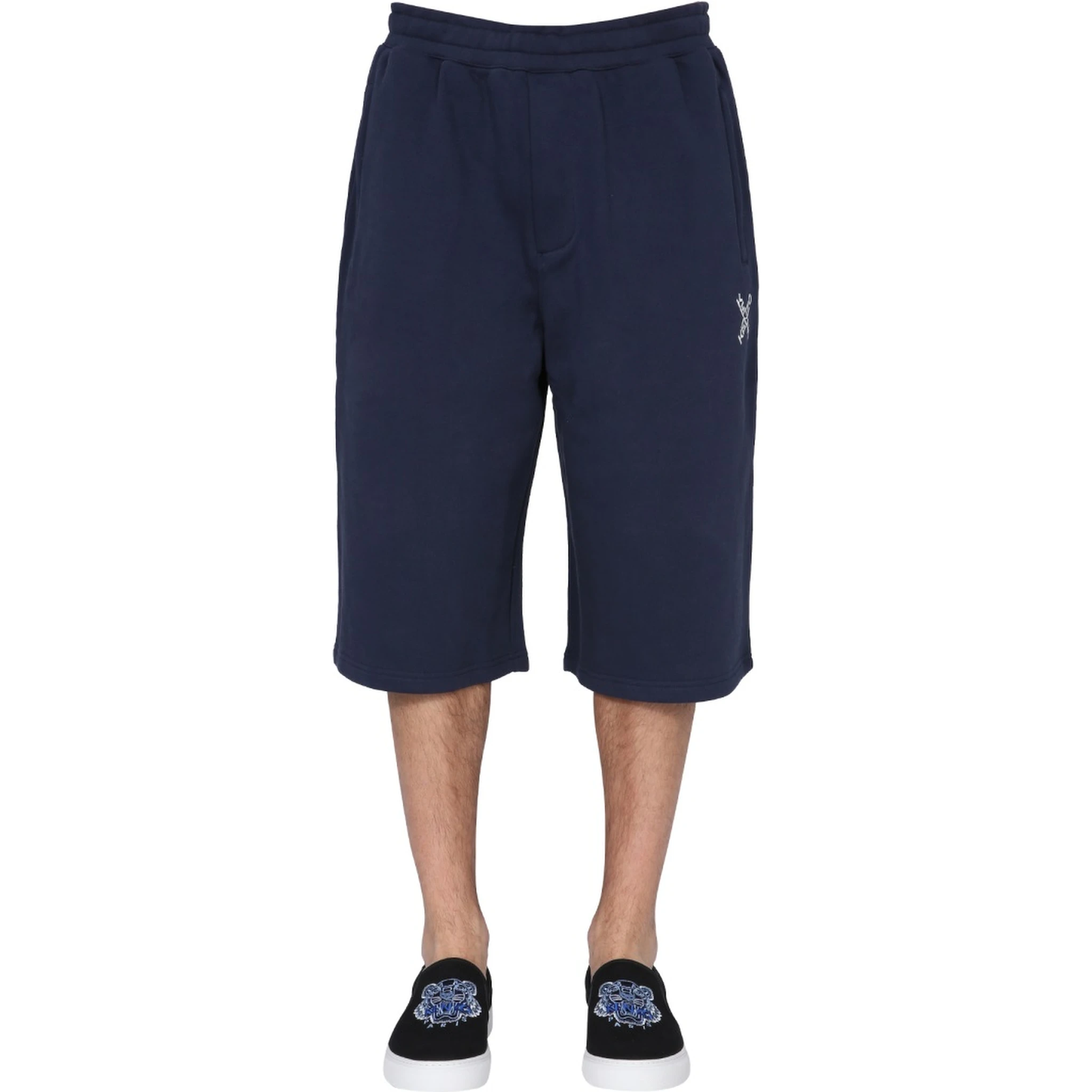 COTTON SWEATSHIRT SHORTS