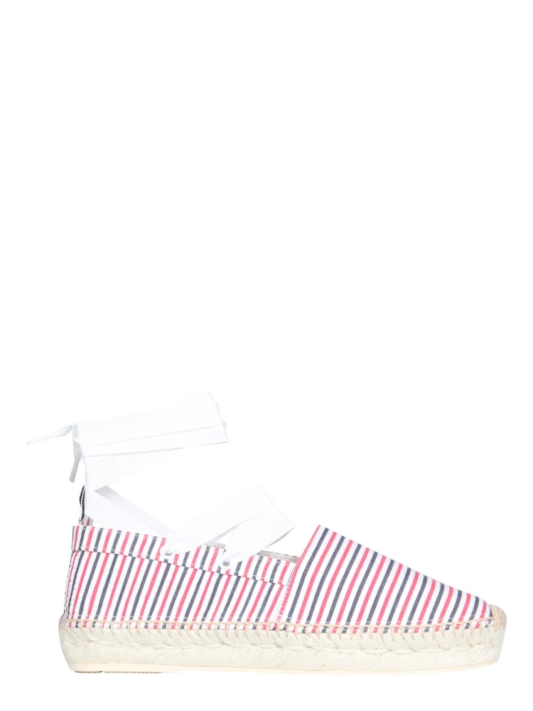 SEERSUCKER COTTON ESPADRILLES