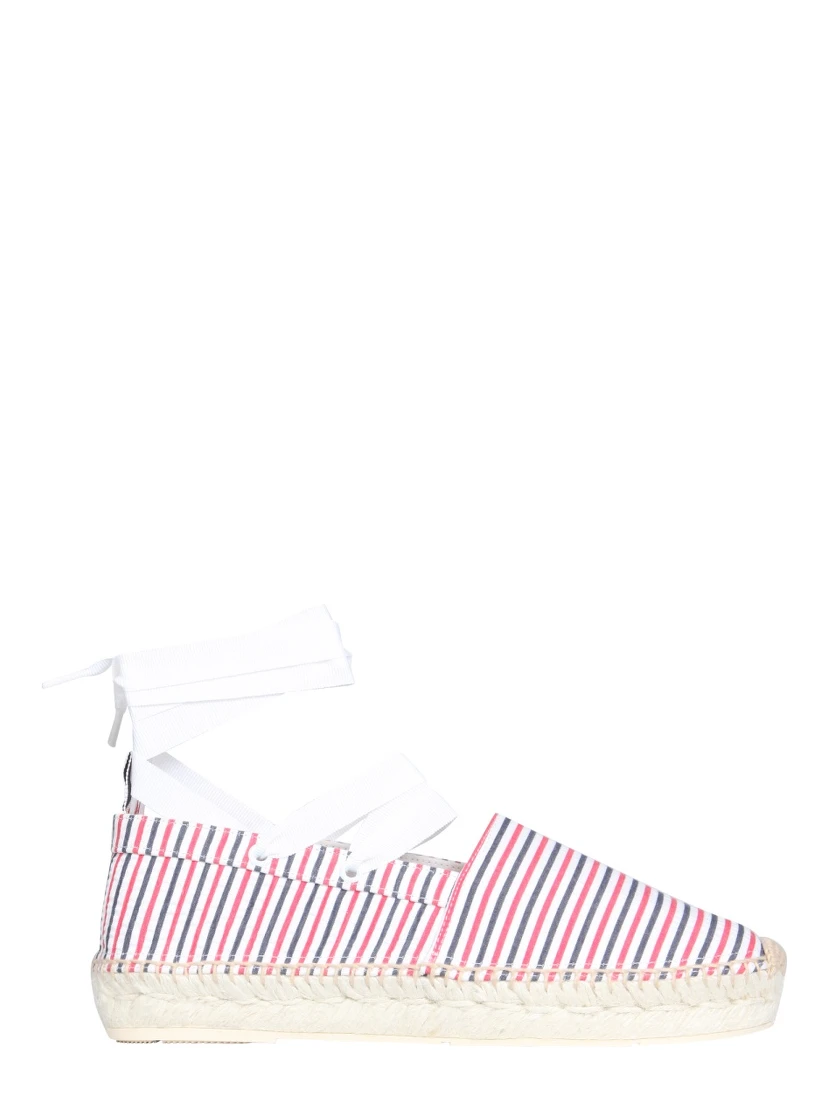 SEERSUCKER COTTON ESPADRILLES