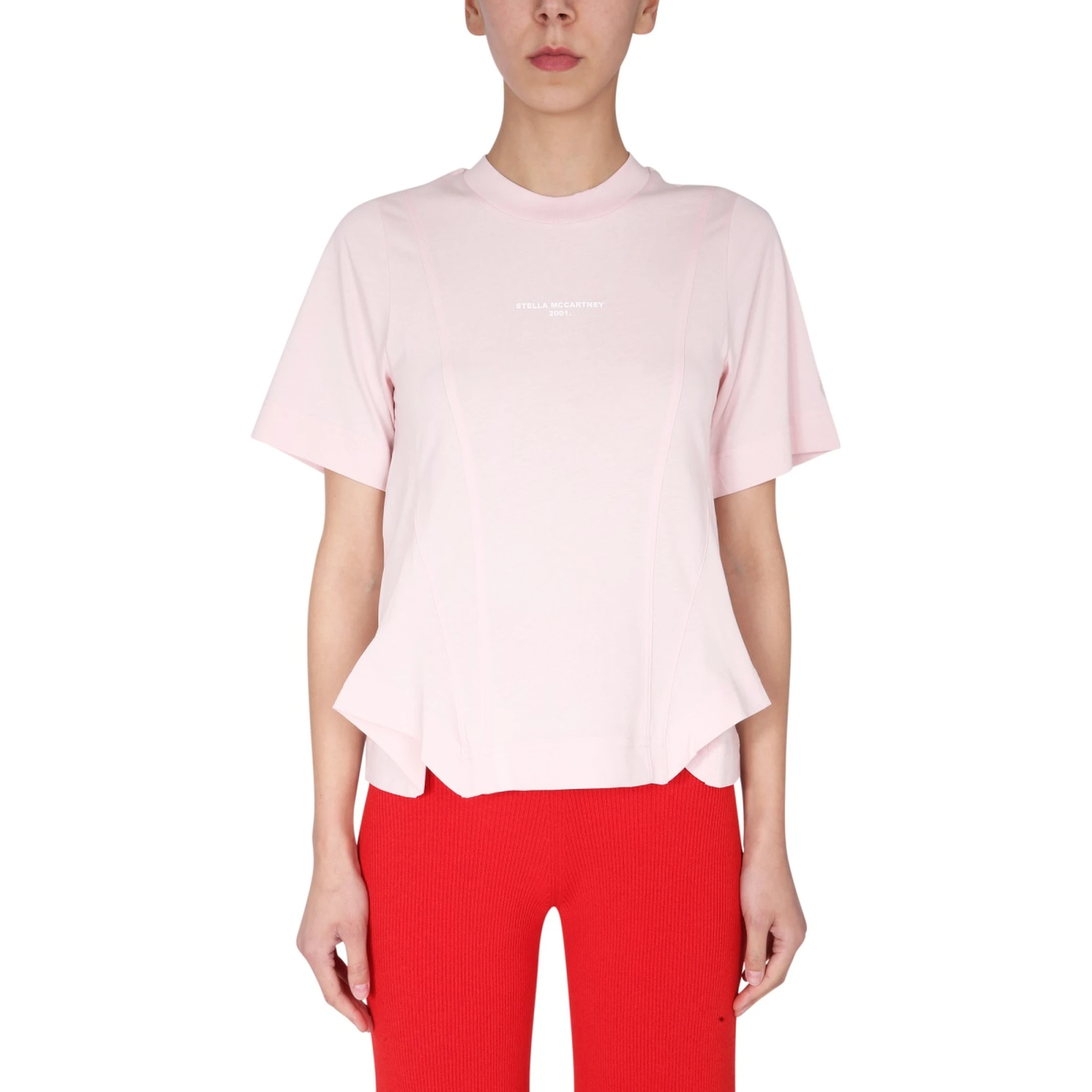 T-SHIRT WITH LOGO PRINT