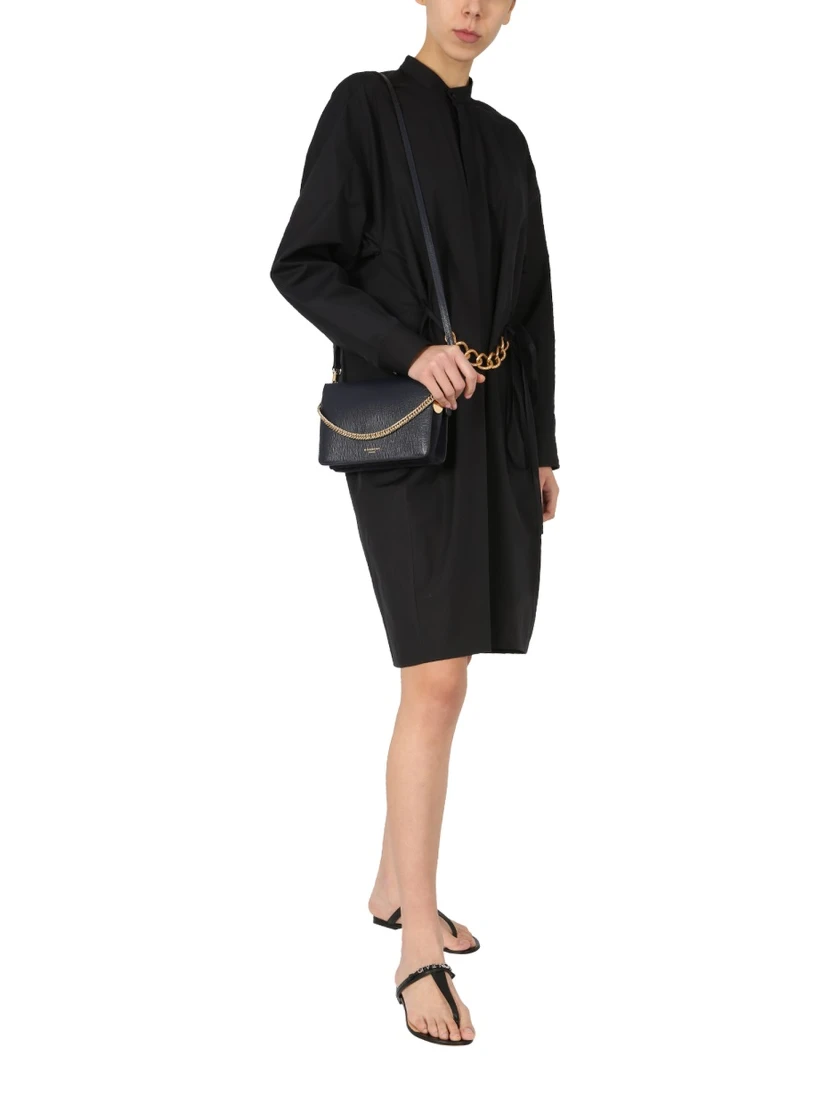 CHEMISIER WITH CHAIN BELT