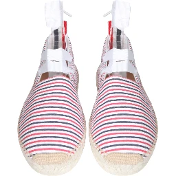 SEERSUCKER COTTON ESPADRILLES