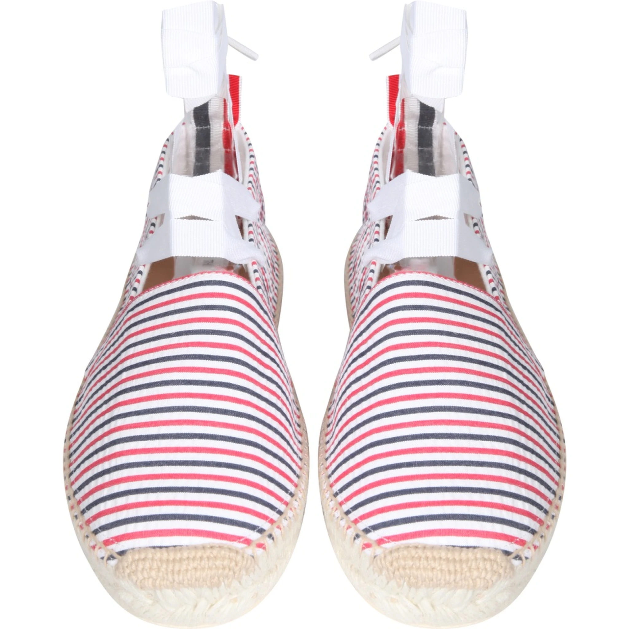 SEERSUCKER COTTON ESPADRILLES