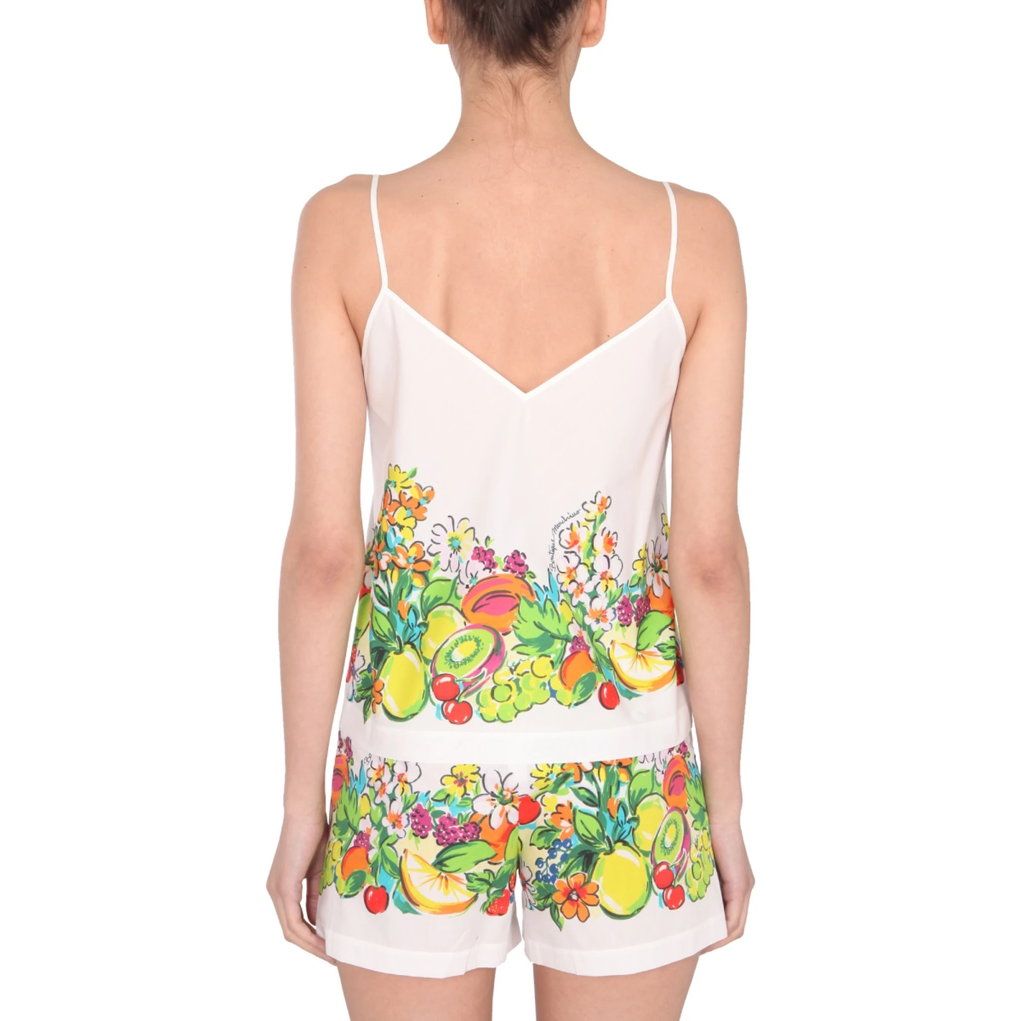 FLOWER AND FRUIT PRINT TOP