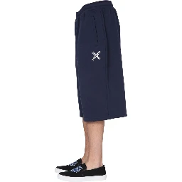 COTTON SWEATSHIRT SHORTS