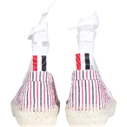 SEERSUCKER COTTON ESPADRILLES