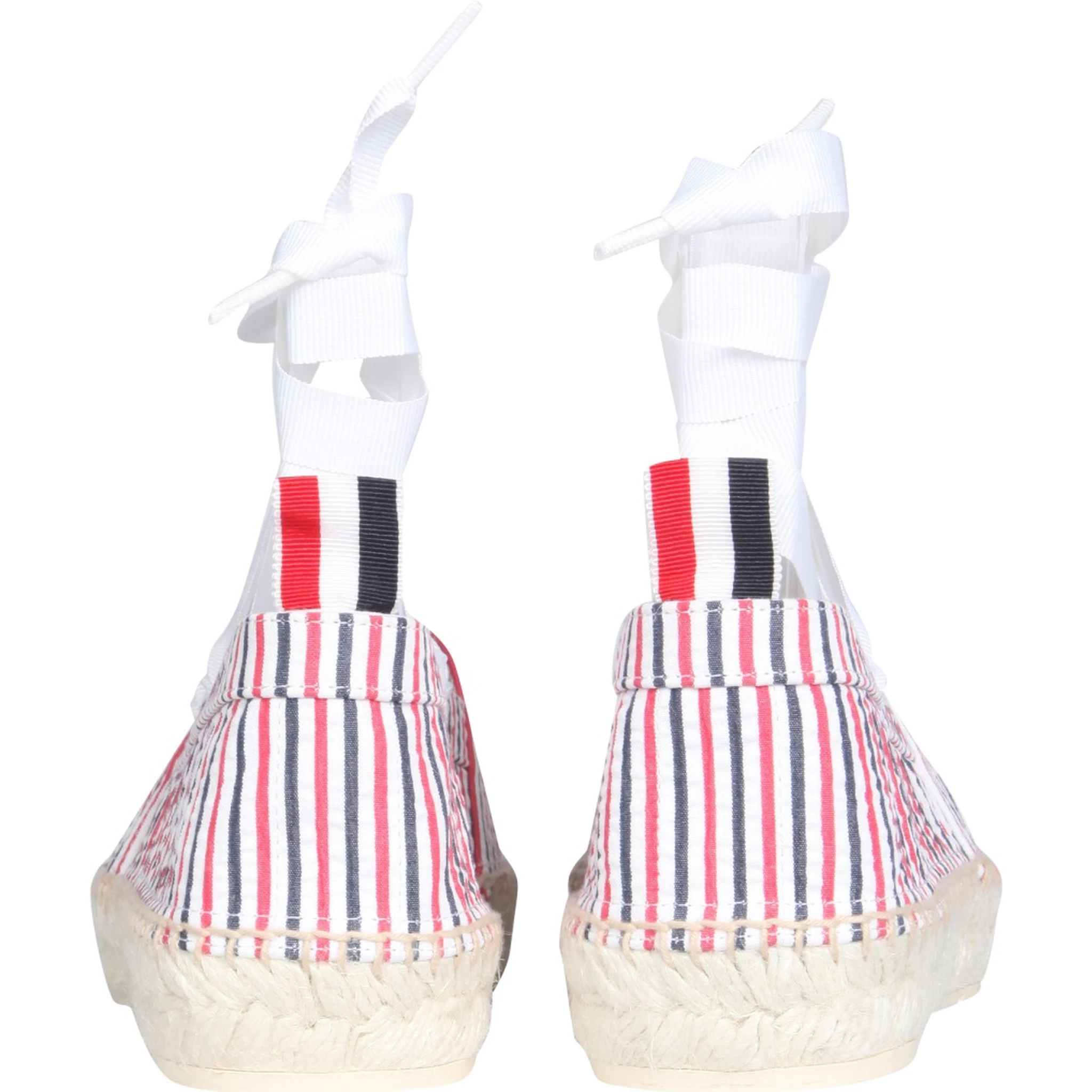 SEERSUCKER COTTON ESPADRILLES