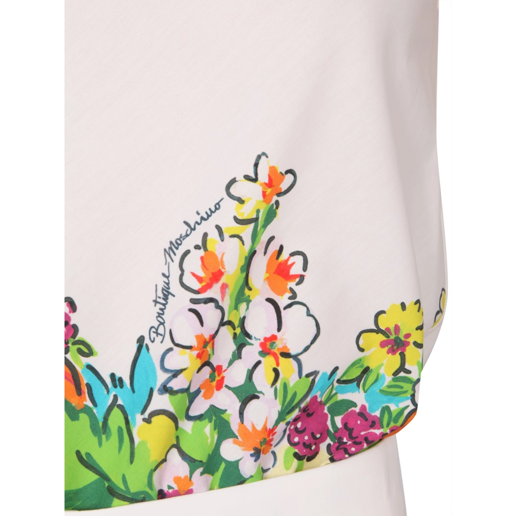 FLOWER AND FRUIT PRINT TOP