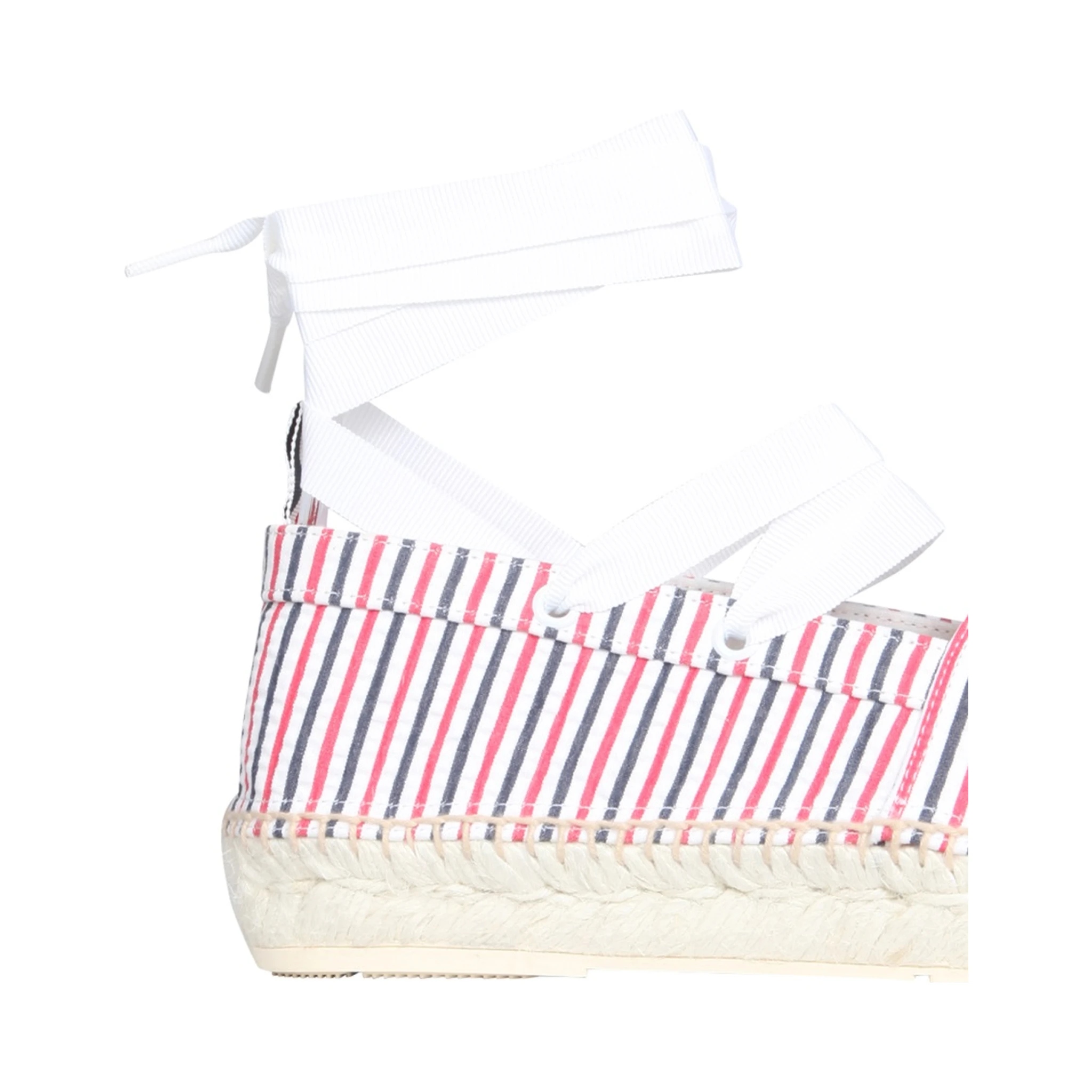 SEERSUCKER COTTON ESPADRILLES