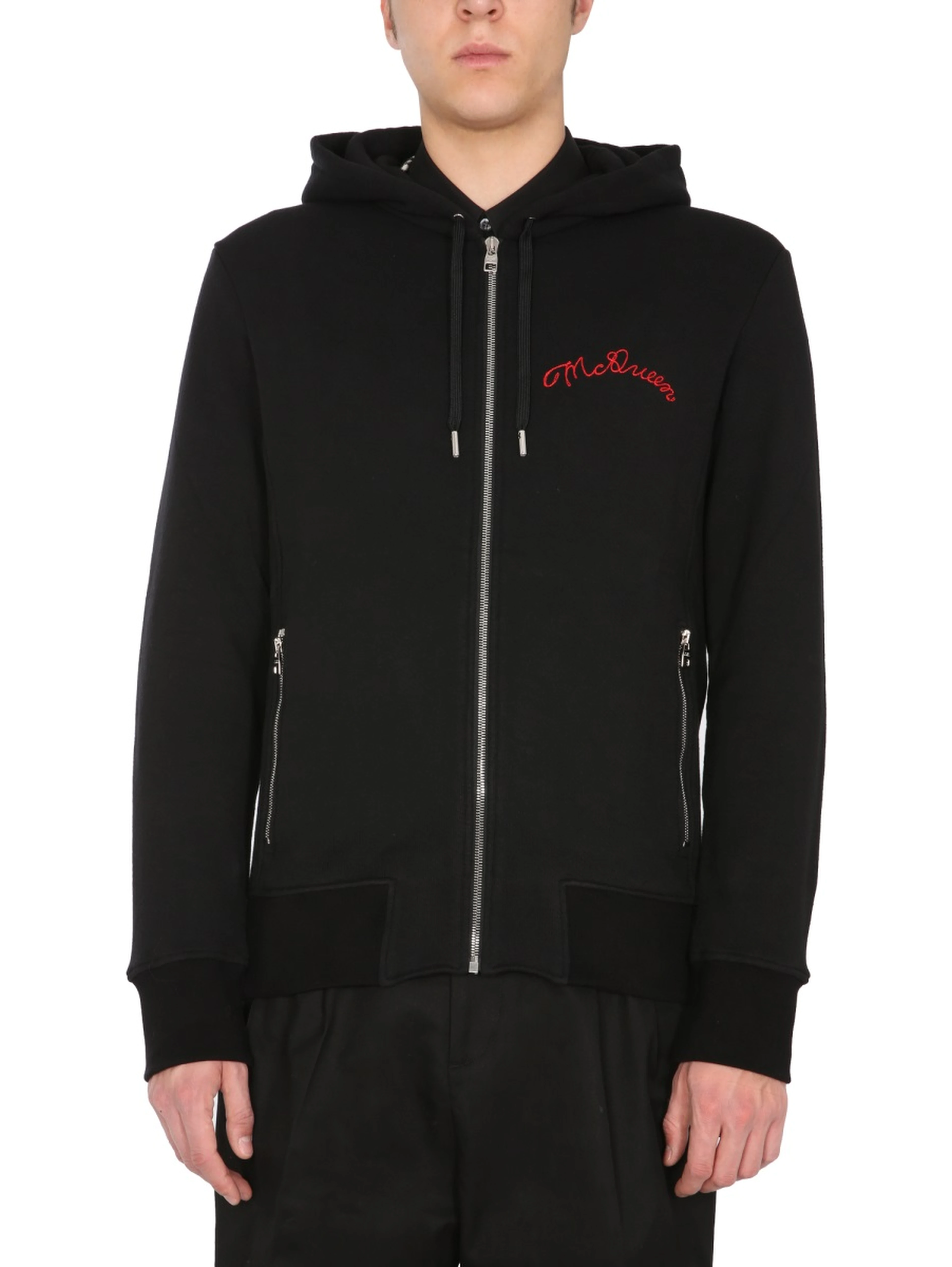 HOODED SWEATSHIRT WITH ZIP
