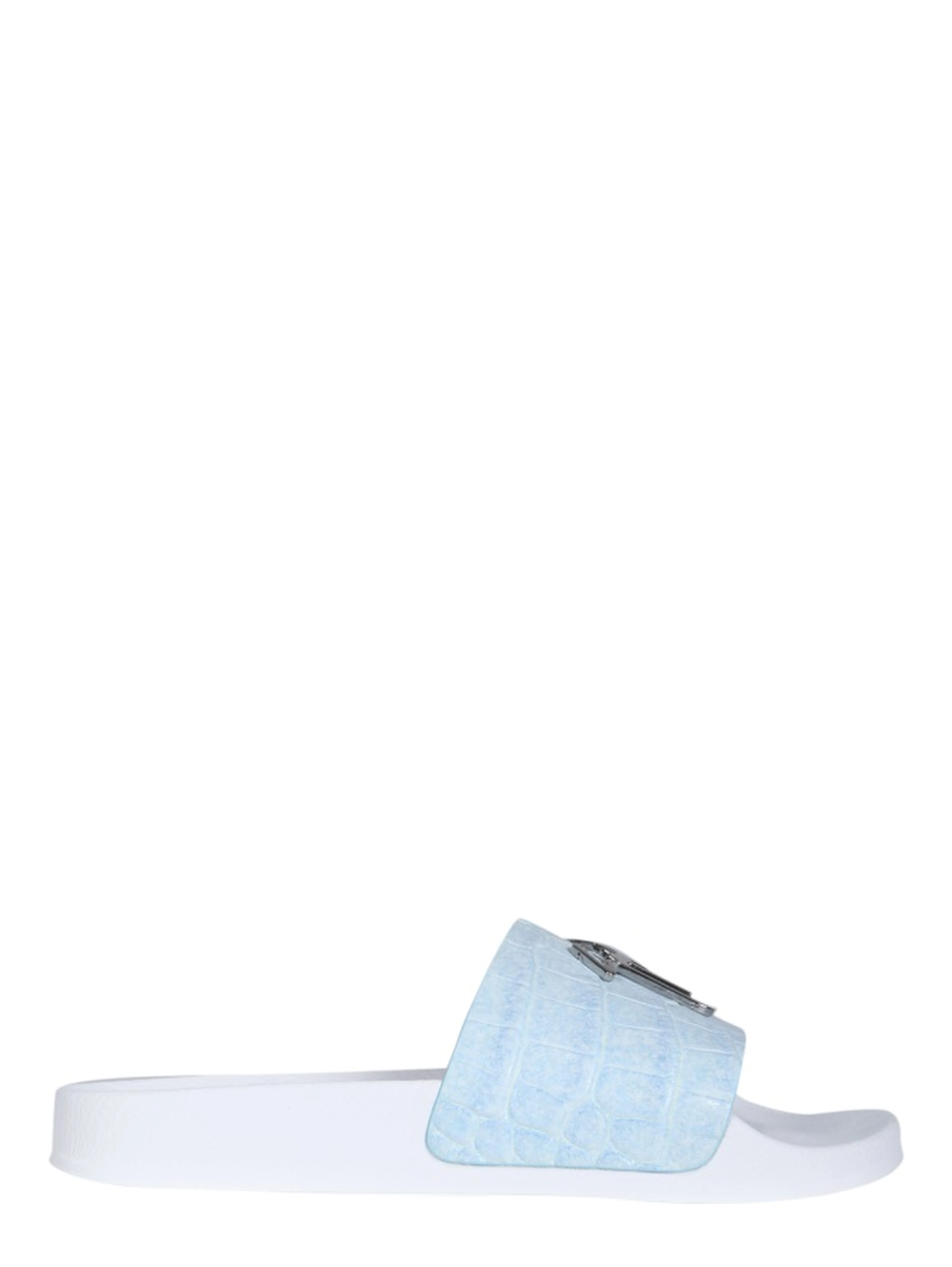 SLIDE SANDALS WITH LOGO