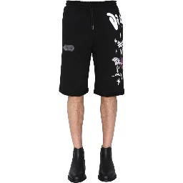 BERMUDA WITH SCREEN PRINT